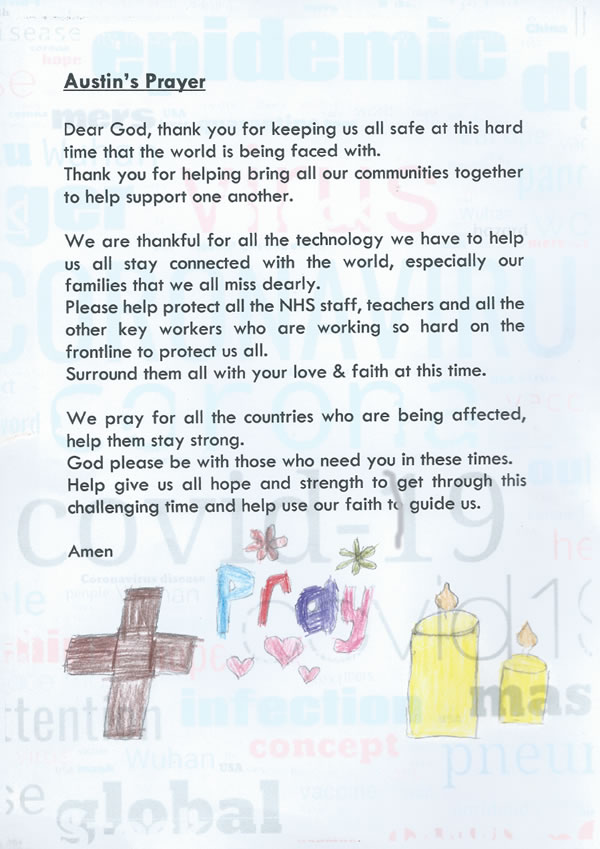 Prayer Austin Year 5