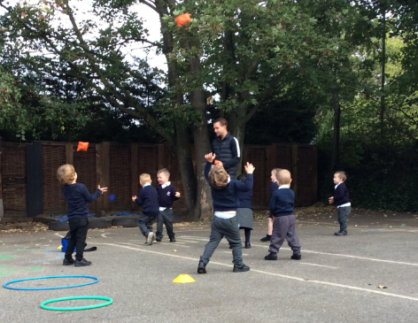 EYFS PE lesson
